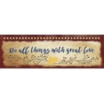 thumbnail image 2 of Murdock, Ramona 14x7 White Modern Wood Framed Museum Art Print Titled - Do All Things, 2 of 4