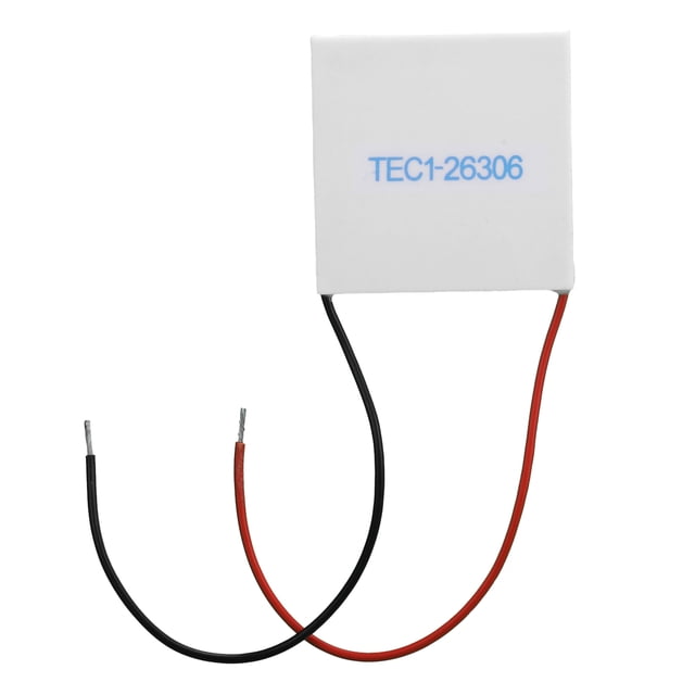 Placa de enfriamiento termoeléctrica Enfriador de semiconductores Disipador de calor TEC1‑26306 50 x 50 mm 24 V 6 A