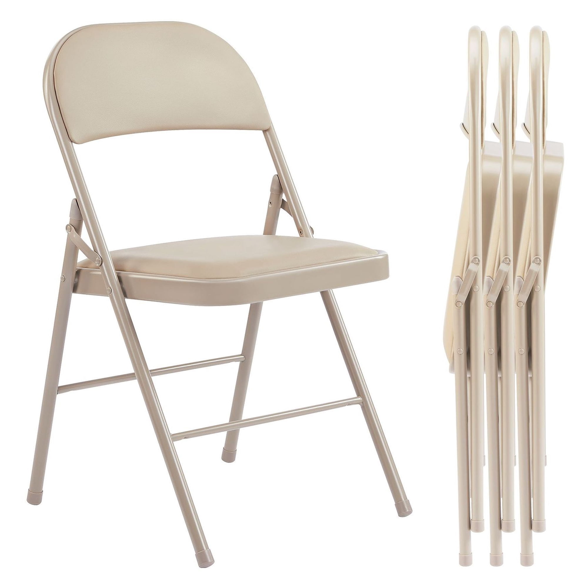 folding chairs padded set of product