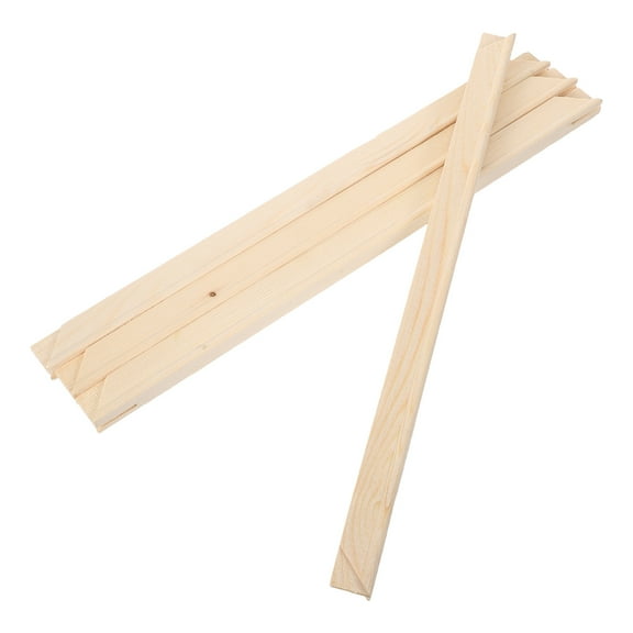 CTIRCHIU Beige Natural Wood Canvas Stretcher Bars Frame for Oil Paintings and Poster Displays