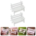 thumbnail image 3 of 2PCS Mini House Chair Smooth Surface Miniature Chair Wooden Mini Furniture, 3 of 5