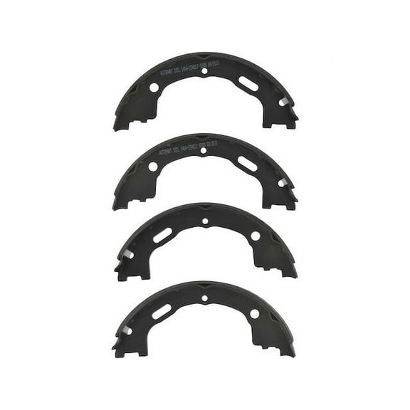 Rear Brake Shoe Set - Compatible with 2010 - 2011 Ford Ranger