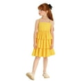 thumbnail image 2 of LittleSpring Spaghetti Strap Dress, Polka Dot Print, Little Girls Dress, Size 7, 2 of 6