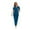 Deep Blue, variant on LYMAYTER Women Medical Uniform Summer 2 Piece Nurse Uniform for S-2XL V-Neck Fast Drying Nurse Esthetician Workwear Set