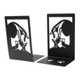 thumbnail image 4 of simhoa 2 Pieces Cat Bookends Cute Decorative Bookends for Shelves Office Study Room C, 4 of 8