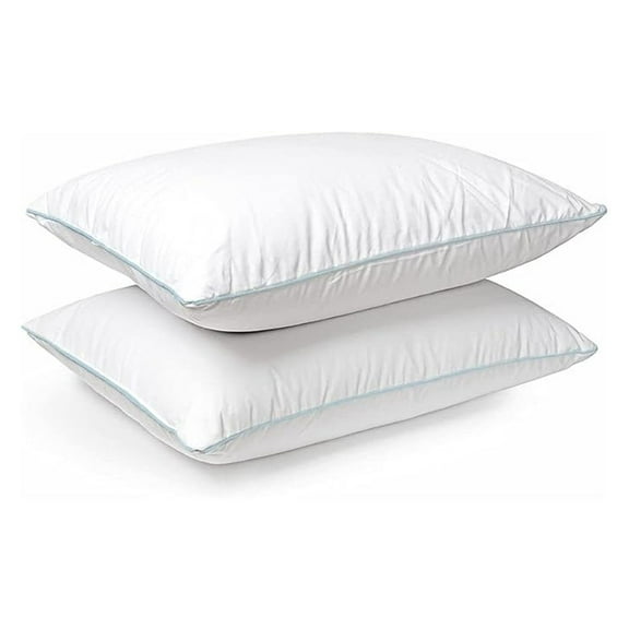 Pillow Similar to Holiday Inn Soft Blue Cord Soft Bed Pillow - Standard Size