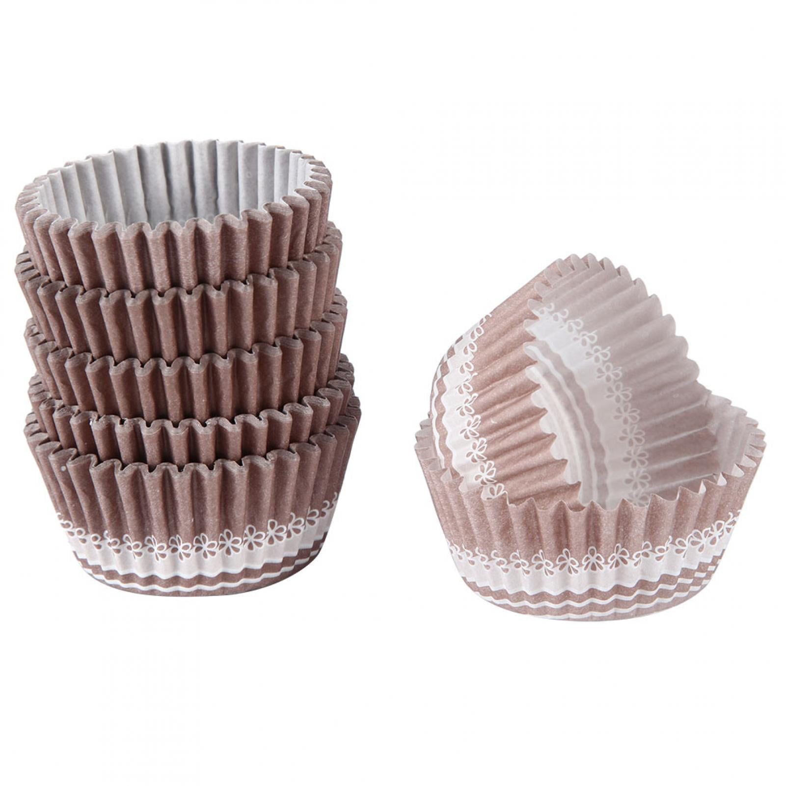 Novacart Brown Disposable Paper Baking Cup 2-1/4" Bottom x 1-7/8" High 