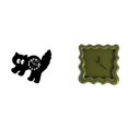 thumbnail image 1 of Reloj de pared,Reloj de pared decorativo para baño o dormitorio,Reloj de pared para gatos silencioso,sin tictac,ideal para regalar.,Reloj de pared,Reloj de pared decorativo para baño o, 1 of 8