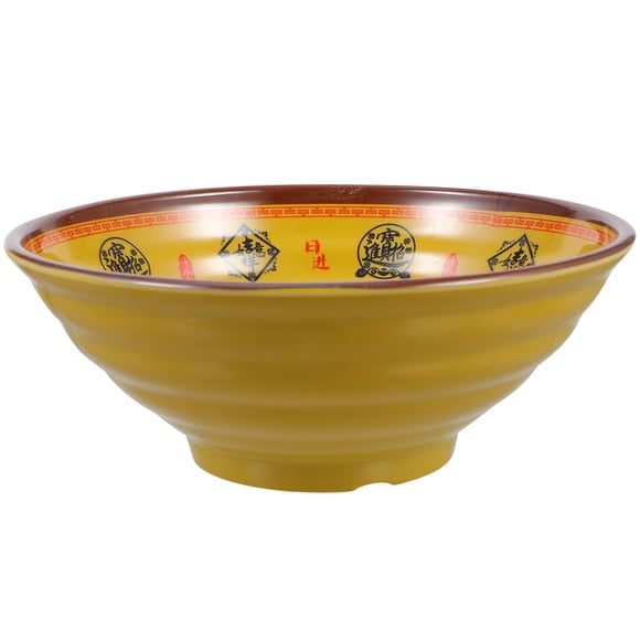 Instant Noodles Bowl Steamed Rice Soup Bowl Durable Kitchen Tableware (Random Pattern)
