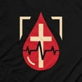 thumbnail image 4 of Light Source Mens T-Shirt Blood Donor, 4 of 6
