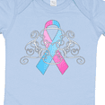 thumbnail image 4 of Inktastic Pink and Blue ribbon- infant loss, infertility, miscarriage Boys or Girls Baby Bodysuit, 4 of 5