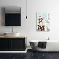 thumbnail image 3 of Stupell Industries Dog Brushing Teeth Typography Painting Gallery Wrapped Canvas Art Print Wall Art, 20 x 30, 3 of 8