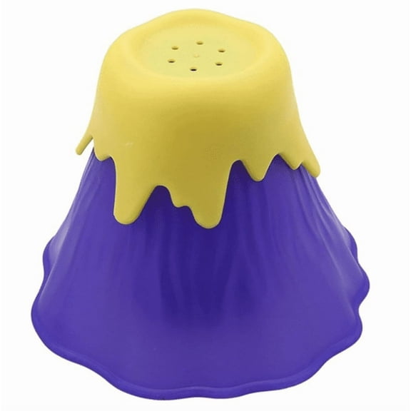 Volcano-Shaped Microwave Steam Cleaner – Vinegar & Water Steam Cleaning Tool, Purple