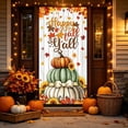 thumbnail image 6 of Eagokdc Thanksgiving Welcome Door Cover for Living Room, Farmhouse Autumn Harvest Banner, Door Curtains for Front Door Wall Photo Background, 6 of 6