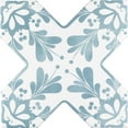 thumbnail image 4 of Siena 5.35 in. x 5.35 in. Matte Green Ceramic Cross-Shaped Deco Wall and Floor Tile (5.37 sq. ft./case) (27-pack), 4 of 4