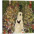 thumbnail image 1 of ARTCANVAS Garden with Roosters 1917 Canvas Art Print by Gustav Klimt - Size: 12" x 12" (0.75" Deep), 1 of 9