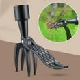 thumbnail image 4 of Voiakiu Herramienta de desmalezado - Herramientas de desmalezado verticales para jardinería - Prácticos accesorios de jardinería, sin mango, 4 of 5