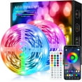 thumbnail image 1 of UTAH-100ft Led Lights Room Decor,Led Lights Strip for Bedroom with Music Sync Color Changing,Led Strip Lights with APP&Remote Control,Lumiere Led Pour Chambre,RGB Lights,Led Light Strip for Home Deco, 1 of 4