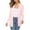Pink, variant on Womens Cardigan Sweaters Women's Coats Casual Solid Color Long Sleeve Open Front Knitted Tops Oversized Trendy Fall Party Lightweight Work Outerwear Comfortable