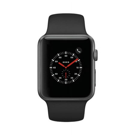Apple Watch Series 2 - 42mm, WiFi - Space Gray with Black Sport Band - Scratch & Dent