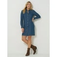 thumbnail image 2 of Lee Women's and Women's Plus Heritage Western Denim Dress, Sizes XS-4X, 2 of 8