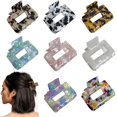 thumbnail image 1 of BetterJonny 8 pinzas para el pelo cuadradas, pinzas para el pelo, pinzas para el pelo medianas, pasadores de tortuga, accesorios para el cabello para mujeres, 1 of 5