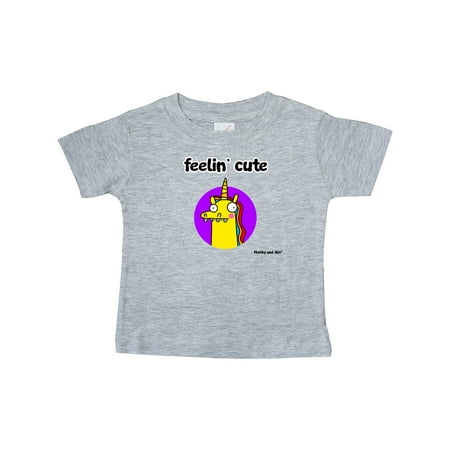 

Inktastic FEELIN CUTE Gift Baby Boy or Baby Girl T-Shirt