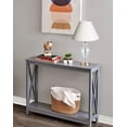 thumbnail image 3 of Simplee Adesso White Fabric Uno Lamp Shade, 10"H x 15"D, Transitional Style, Adult Office, Dorm Room, 3 of 6