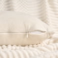 thumbnail image 3 of Unique Bargains Diamond Pattern Decorative Pillow Covers Set of 2 White 20" x 12", 3 of 7