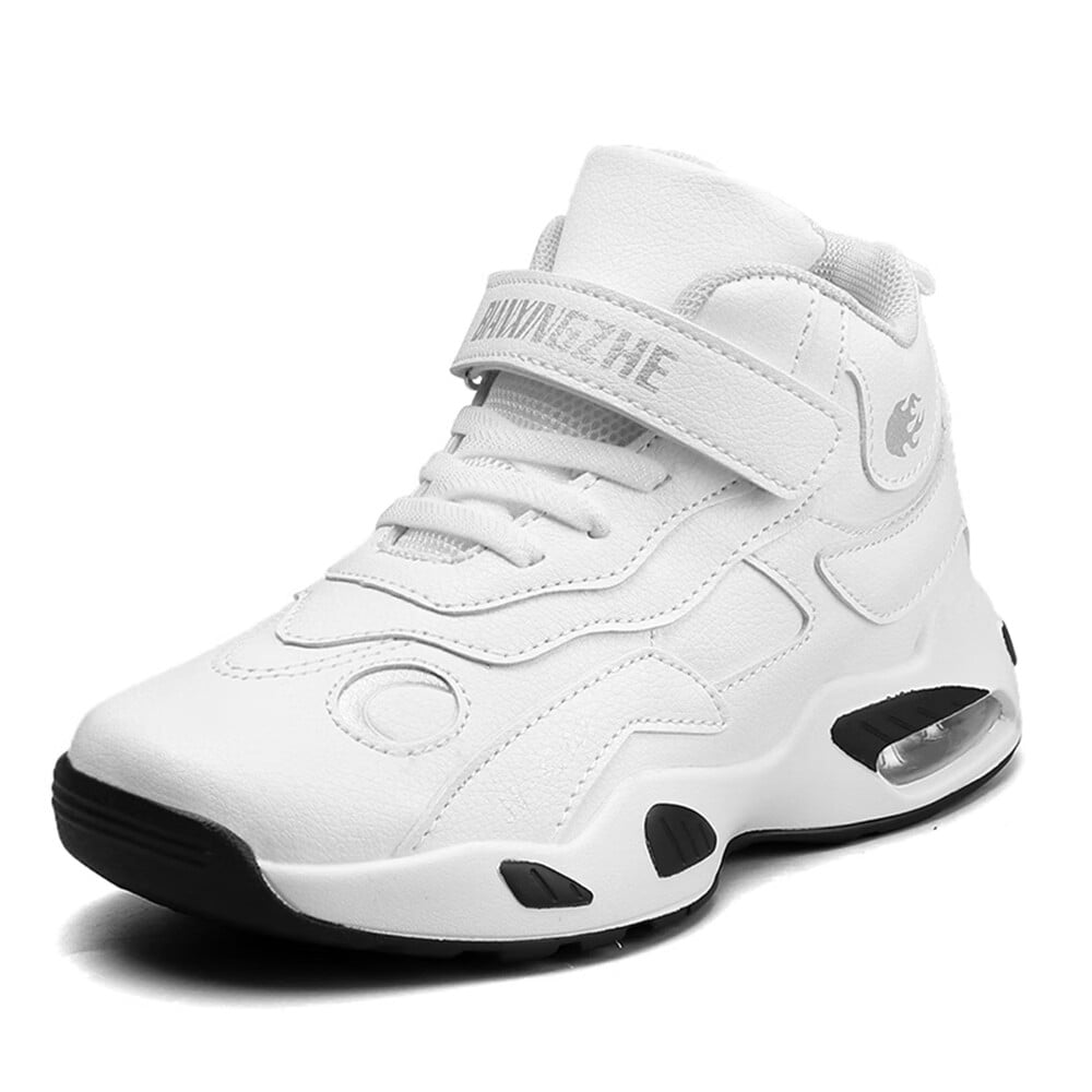 Engtoy Girls Boys Basketball Shoes Kids Sport Shoes For School Little/Big Kids High Top Outdoor