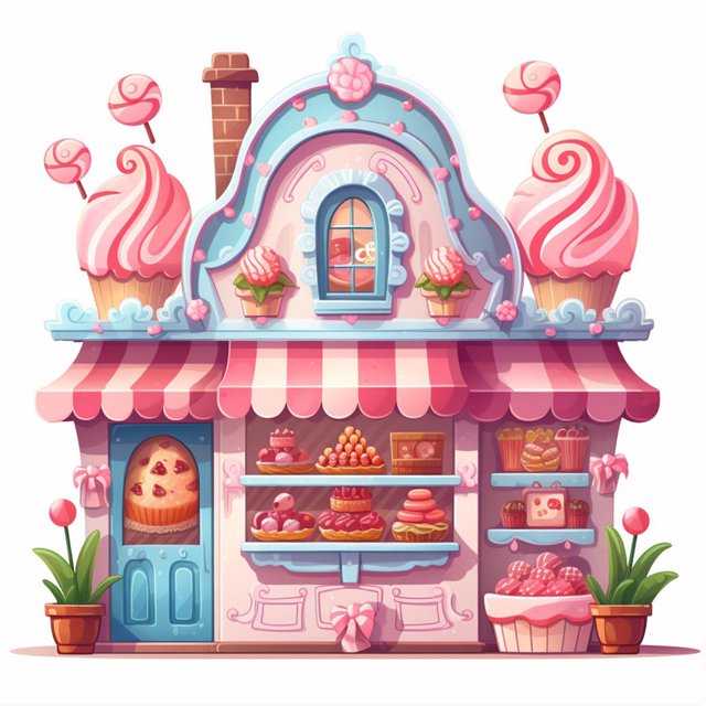 5D DIY Taladro Postres Carrito 30x30cm Rosa