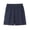 Navy-01, variant on Boys' Casual Sweat Shorts, Uniform Elastic Waist Solid Color Shorts with Side Pockets for Kids 3-14Y