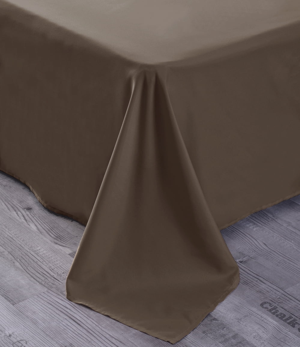 Comfylife Luxury Full Size Rayon Made From Bamboo Sheets Set -Deep Pockets, Moisture Wicking, No Fading, Bamboo Derived Rayon, Softer Than Cotton- 4 Pieces - Full Size, Coffee