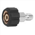 thumbnail image 4 of 3X Pressure Washer Twist Connect M22 14mm X 3/8 Inch Quick Disconnect Plug High Pressure B Fitting Quick Coupler Nipple, 4 of 8