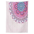 thumbnail image 2 of Mandala Outdoor Tablecloth, Ethnic Ornamental Figure Meditation Spiritual Zen Boho Style Print, Decorative Washable Fabric Picnic Tablecloth, 58 X 120 Inches, Pale Pink Teal Purple, by Ambesonne, 2 of 2