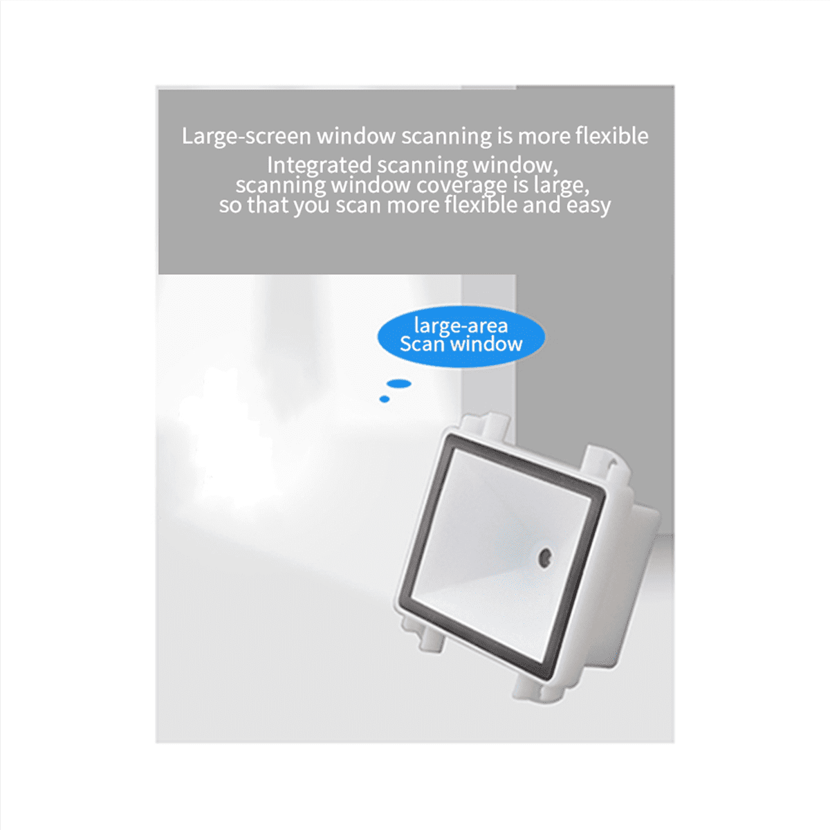 2X Embedded 2D Barcode Scanner USB QR Barcode Reader RS232 TTL Interface Kiosk Small Fixed Installation Barcode Printer