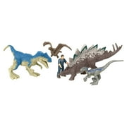 Jurassic World Dominion Chaotic Cargo Pack of 5 Mini Figures with Instant Pose Changes, Toy Gift Set and Collectible​