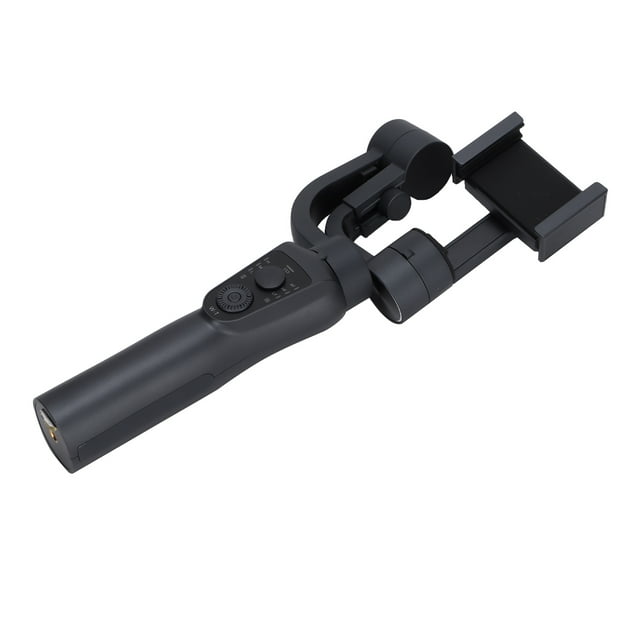 Professional Gimbal Stabilizer For Smartphone, 3 Axis Foldable Handheld Tripod Grip Gimbal Stabilizer With Face Object Tracking, For Vlogging, Sports Tracking Black Type B