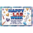 thumbnail image 5 of Colorful Design Lab Week Science Banner Decorative Elements Appreciation Backdrop for Lab Week Celebrations Workplace Events Staff Recognition, 5 of 7