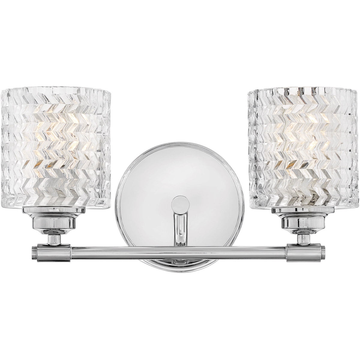 Bathroom Vanity 2 Light Fixtures With Chrome Finish Steel Material ...