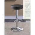 thumbnail image 2 of Ramses 29-inch Adjustable Bar Stool Chrome and Black, 2 of 8