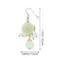 thumbnail image 2 of Pendientes de jade para mujer shaofei colgantes con gancho creativo, 2 of 3