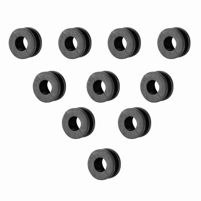 Arandela De Lavadora De Goma De Motocicleta, 10 Piezas ABS De Larga Vida útil, Arandelas De Motocicleta Para Hon Da Suzu Ki