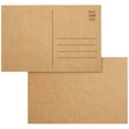 thumbnail image 7 of 100 Pack Bulk Kraft Paper Blank Postcards for Mailing, Wedding, DIY Arts and Crafts, 350gsm (4 x 6 In), 7 of 7