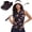 250 Years Anniversary, variant on Green Women's Golf Shirt and Sun Visor Hat Set Racerback Collar Tank Quick-Dry Moisture Wicking Shirt Adjustable UV Protection Visor for Golf,Tennis,Hiking,Running,Gym