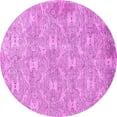 thumbnail image 1 of Ahgly Company Indoor Round Persian Pink Traditional Area Rugs, 6' Round, 1 of 4