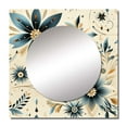 thumbnail image 2 of Designart "Serene Nomad Dreams" 0 Square Mirror For Wall Decor - Large Beige Square Mirror Printed Wall Decor - Modern Square Living Room Mirror, 2 of 5