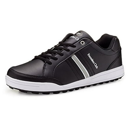 Founders Club Men's Spikeless Street Golf Shoe Black (Best Casual Golf Shoes)