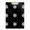 Silver, variant on Monochrome White Snowflakes Dots Acrylic Clipboard Drawing Board with Hook Writing Pad File Storage A4 Size Gold 12.5" x 9"