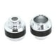 thumbnail image 1 of Copas de horquilla delantera universales para motocicleta, protección contra caídas, deslizador de aluminio, protección contra choques, piezas de repuesto, accesorios para motocicleta, plateado, 1 par Speravity  VI012694-05B, 1 of 7